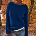 Raphaëlle | Pull en maille fine au tombé fluide