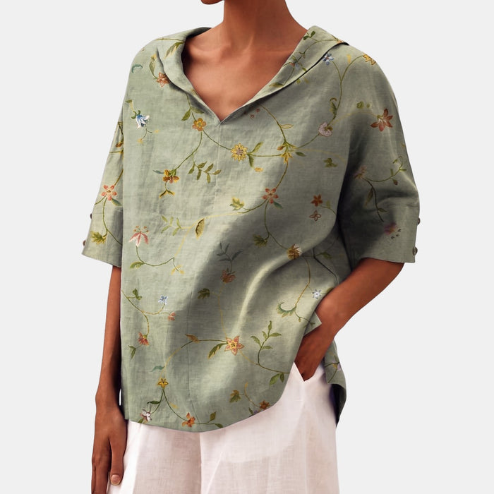Emma | Blouse ample à fleurs