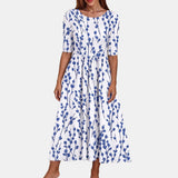 Romane | Robe décontractée à motif fleuri