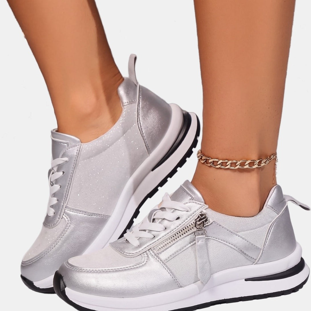Ashlyn | Baskets Orthopédiques Argent, photo studio