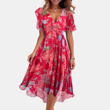 Sophie | Robe d'été élégante à ourlet asymétrique