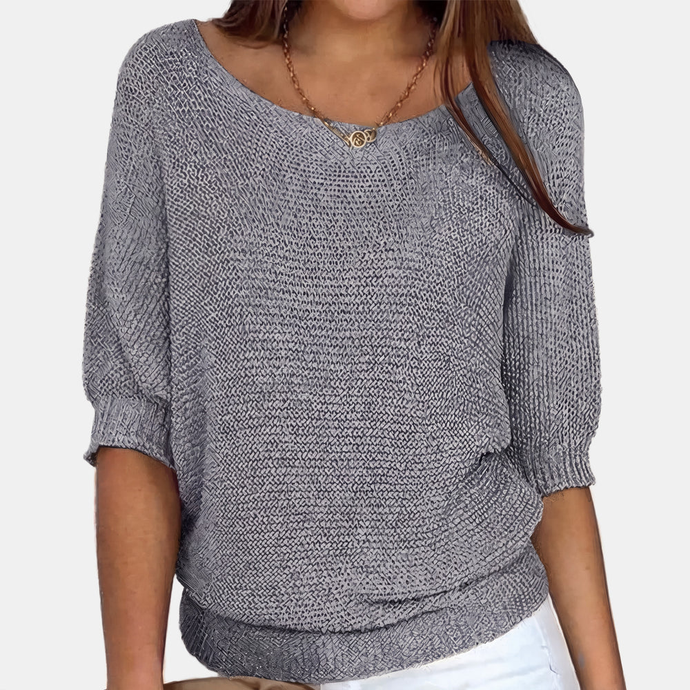 Le pull que l'on prend en premier.