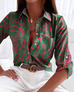Zélie | Blouse chic à col chemise