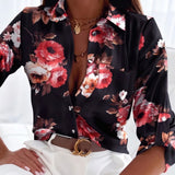Zélie | Blouse chic à col chemise