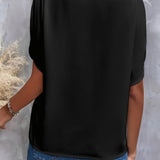 Franziska | Blouse fluide à col V