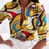 Zélie | Blouse chic à col chemise