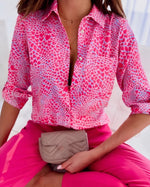 Zélie | Blouse chic à col chemise