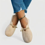 Nadine | Slippers orthopédiques à détail corde
