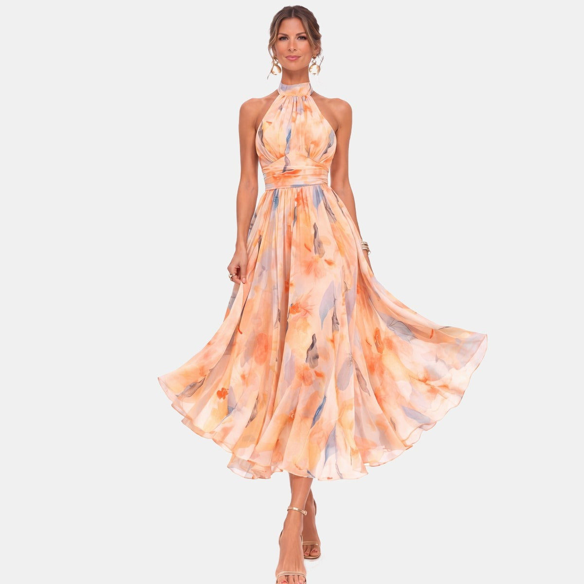 Sylvie | Robe midi élégante et intemporelle