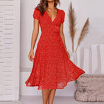 Mélodie | Robe décontractée tendance à col V