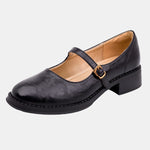 Delphine | Chaussures Mary Jane à petit talon carré