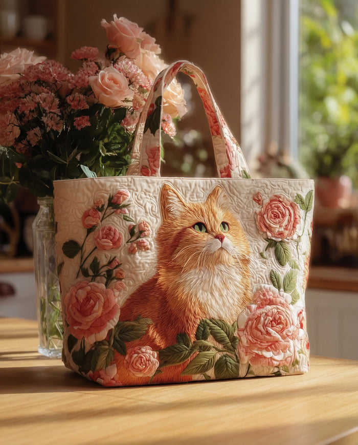 Sac Artisanal - Chat aux Roses