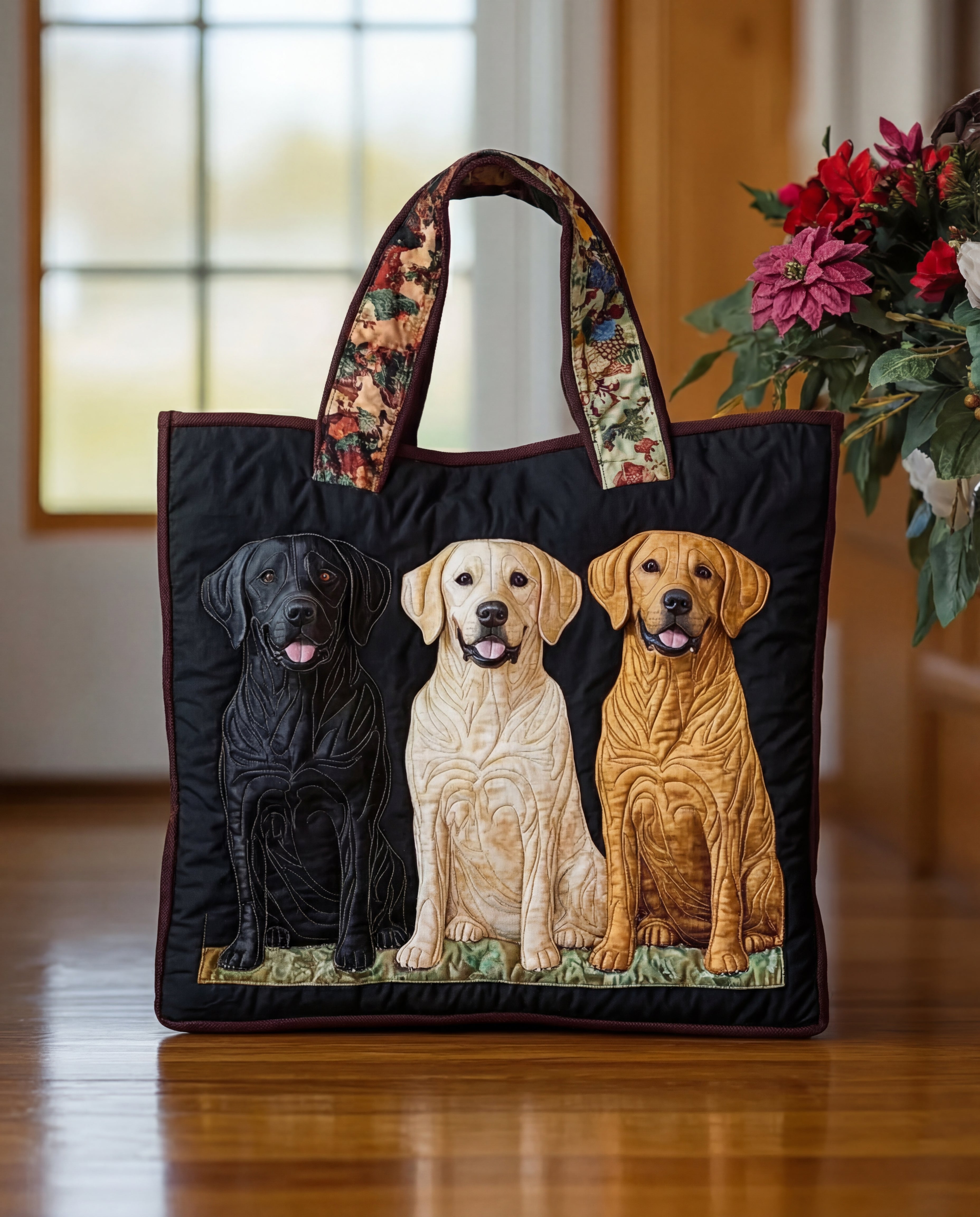 Sac Artisanal - Trois Labradors