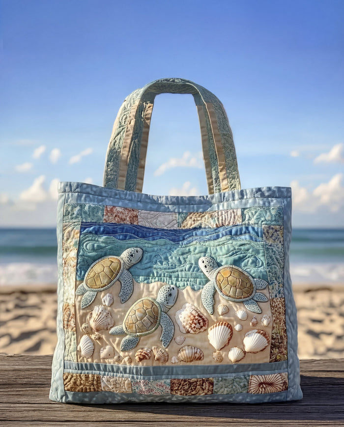 Sac Artisanal Matelassé - Tortue