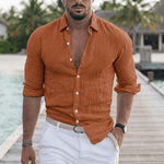 COTTON COLLAR SHIRT FOR MEN