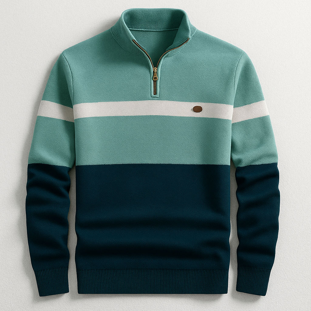 Elwin | Cosy half-zip sweater