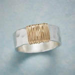 Bague Vintage Goldfaden en Argent