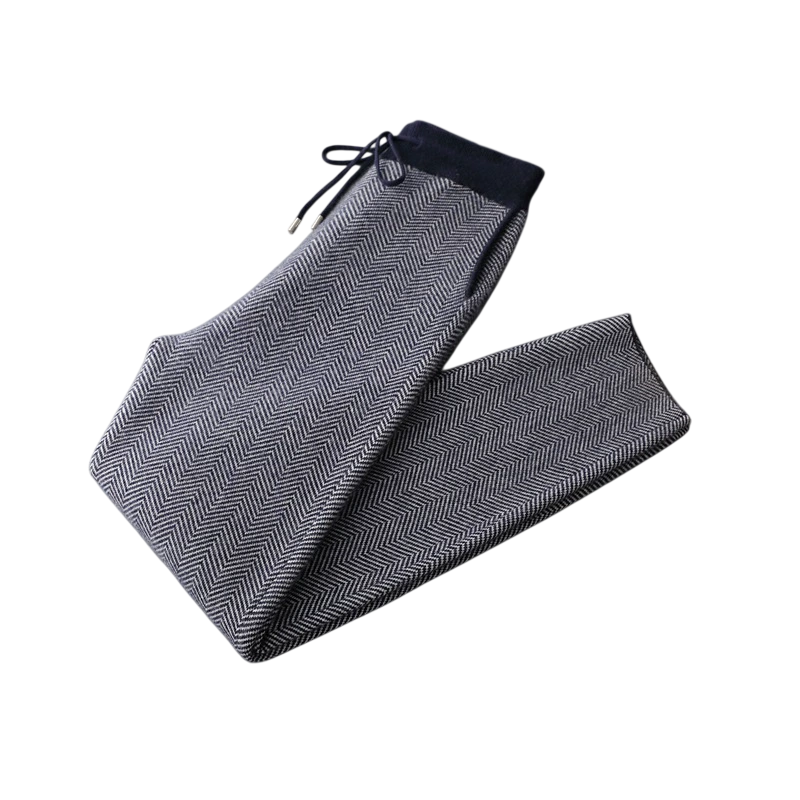 Sterling Wool Herringbone Lounge Trouser