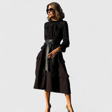 Briannelyse — Robe Midi Sophistiquée