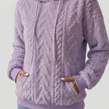 Sylvie | Sweat à capuche torsadé à cordon