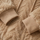Sylvie | Sweat à capuche torsadé à cordon