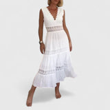 Alena | Robe Midi Élégante