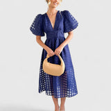 Elanqi — Robe Midi Élégante