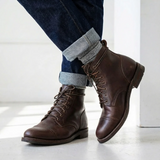 VELCRO ANKLE BOOTS FOR MEN