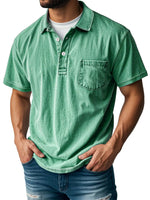 Donald | Stylish short-sleeved polo shirt