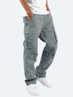 DRAWSTRING CARGO TROUSERS FOR MEN