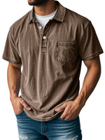 Donald | Stylish short-sleeved polo shirt