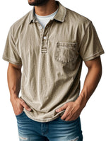 Donald | Stylish short-sleeved polo shirt