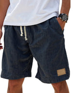 ELASTIC WAIST SHORTS FOR MEN