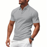 FITTED STRETCH POLO SHIRT FOR MEN