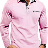 LONG SLEEVE POLO FOR MEN