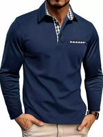 LONG SLEEVE POLO FOR MEN