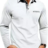 LONG SLEEVE POLO FOR MEN