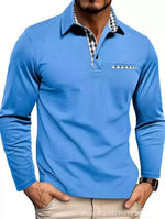LONG SLEEVE POLO FOR MEN