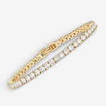 Bracelet tennis en moissanite