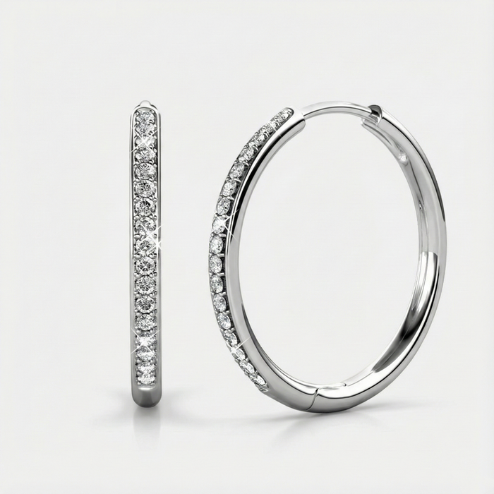 Boucles d’oreilles Sorel Pavé