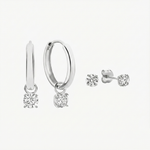 Set de boucles d’oreilles Larmes de Lune
