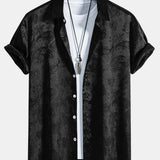 Ensemble — chemise en satin à imprimé paisley & short