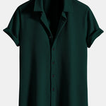Ensemble — chemise côtelée coupe ajustée & pantalon à jambe droite et taille élastique