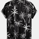 Ensemble Bérénice — chemise à imprimé palmiers & short de bain