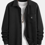 Ensemble — chemise gaufrée & pantalon de jogging