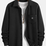 Ensemble — chemise gaufrée & pantalon de jogging