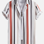 Ensemble — chemise rayée & short de bain