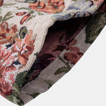 Ensemble — chemise cubaine jacquard floral & short