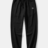 Ensemble — chemise gaufrée & pantalon de jogging