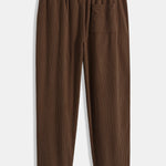 Ensemble Améline — chemise patchwork en velours côtelé & pantalon en velours côtelé à jambe droite